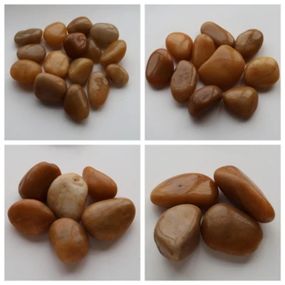Yellow Polished Pebbles