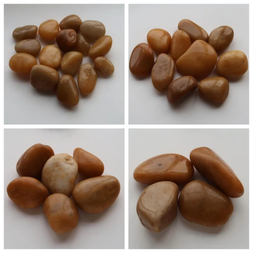 Yellow Polished Pebbles