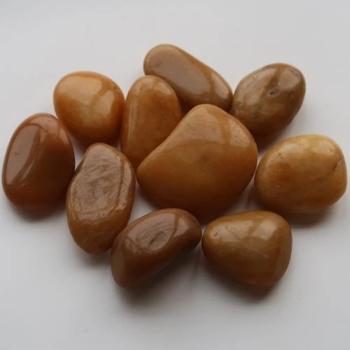 Yellow Polished Pebbles best
